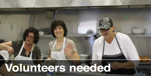 Volunteers needed today, June 2 through Sunday