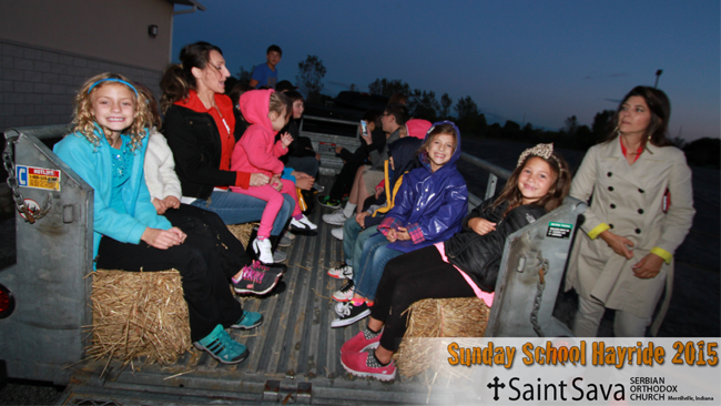 Images from the Sunday School Annual Hayride/Bonfire