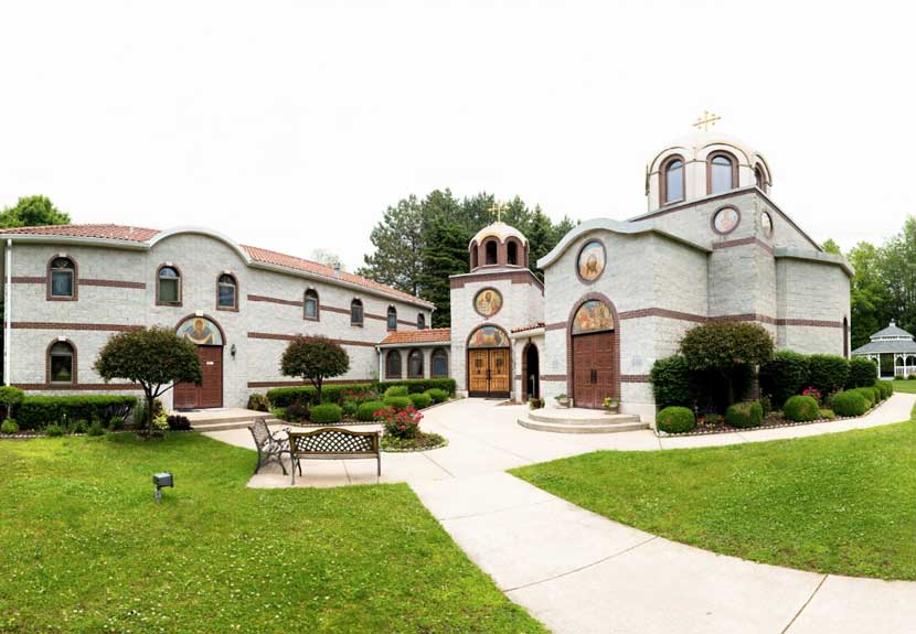 Grounds and building clean-up day at Serbian Orthodox Monastery in New Carlisle, Indiana – Saturday, May 13