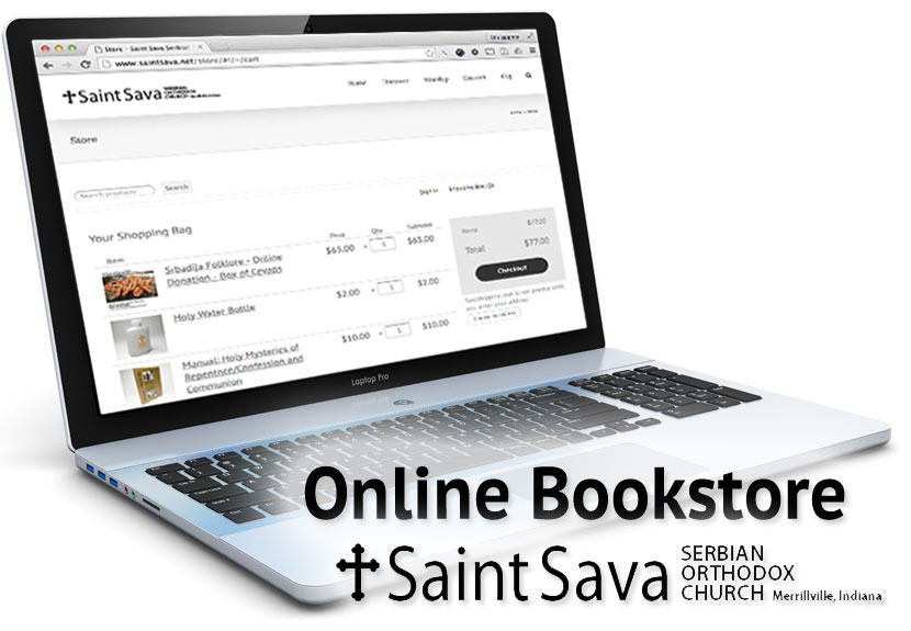 Donate to Folklore through new online bookstore and payment options at St. Sava