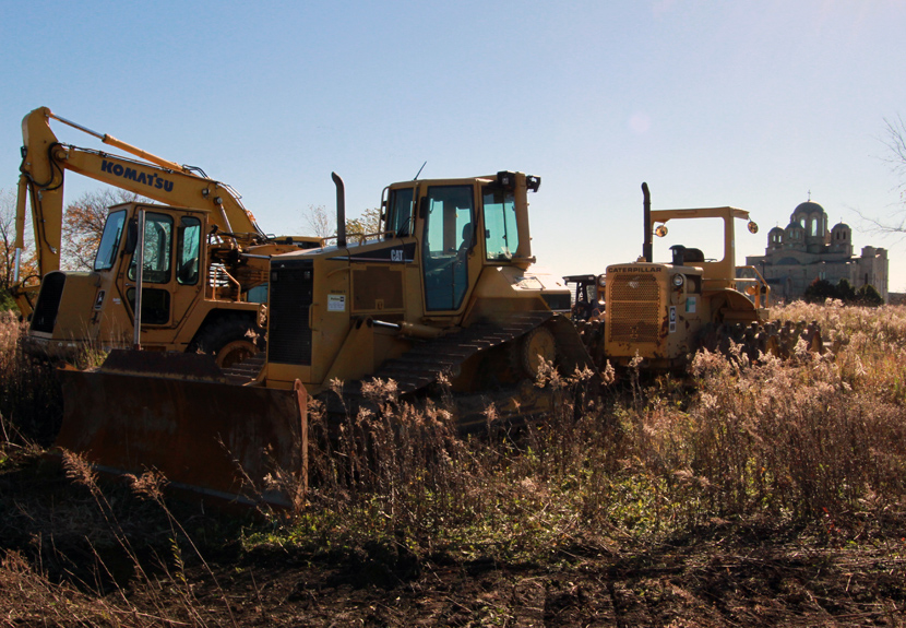 Historic groundbreaking ceremony for new cemetery at St. Sava Merrillville – Saturday, Nov. 12