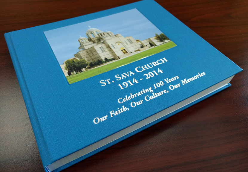 100 years of history available in commemorative book about St. Sava Church