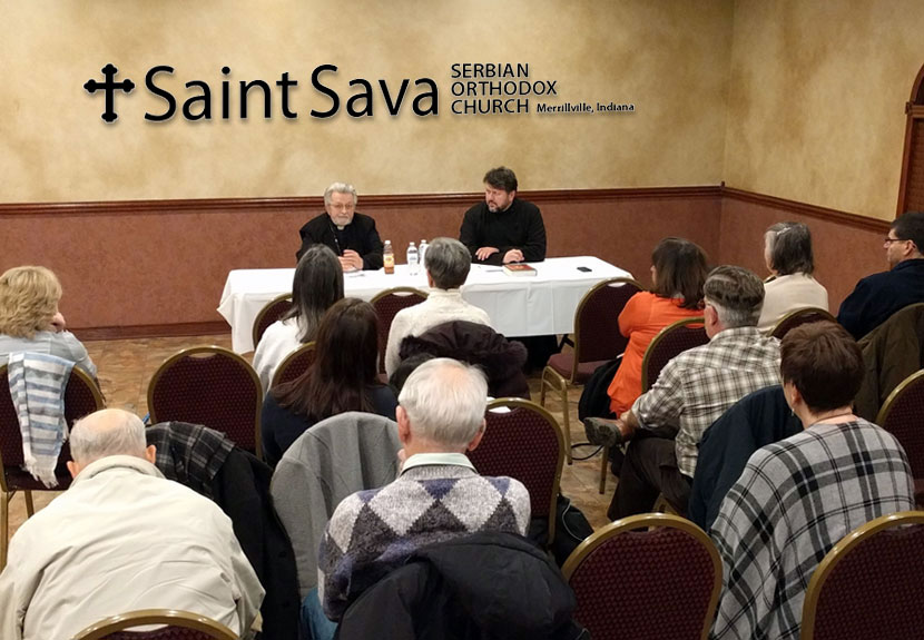 Orthodox Faith discussion series continues at St. Sava – Wednesday, Mar. 8