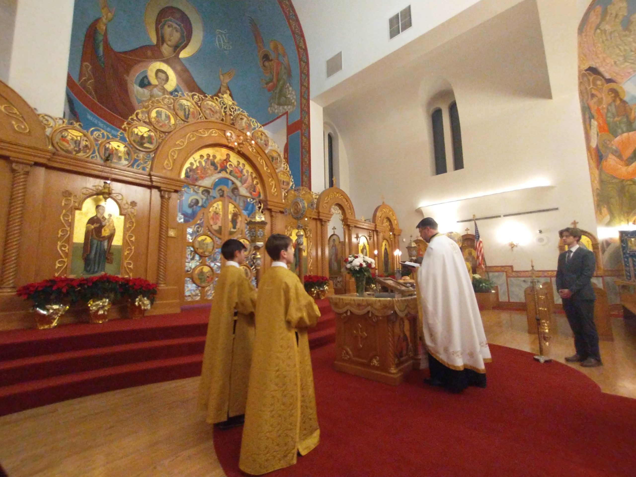 View recorded video of the Christmas Eve Services at St. Sava