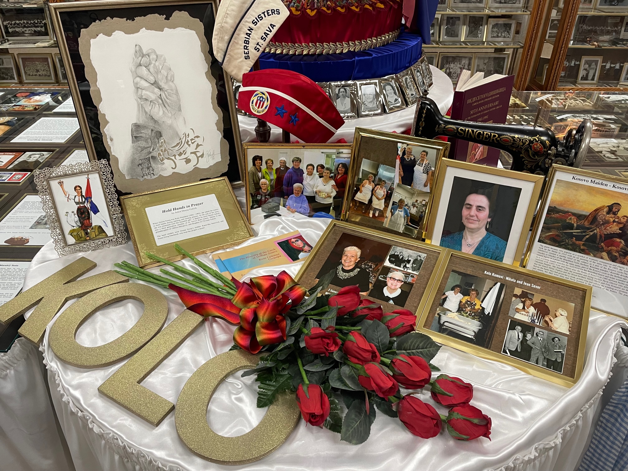 Last chance to view the “Celebrating Serbian Women” exhibit at St. Sava Merrillville – Sunday, May 21